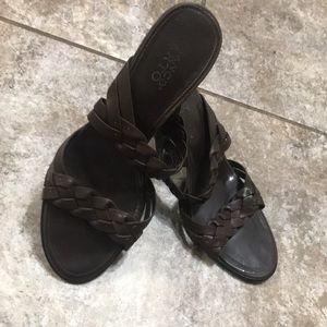 Franco Sarto 3inch heel in a beautiful brown color, size 10.